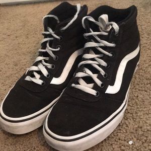 Black Hightop Vans